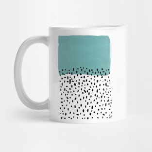 Color Block Dots Mug